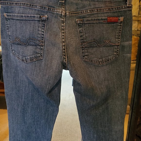 7 for all Mankind straight jeans - Picture 5 of 7